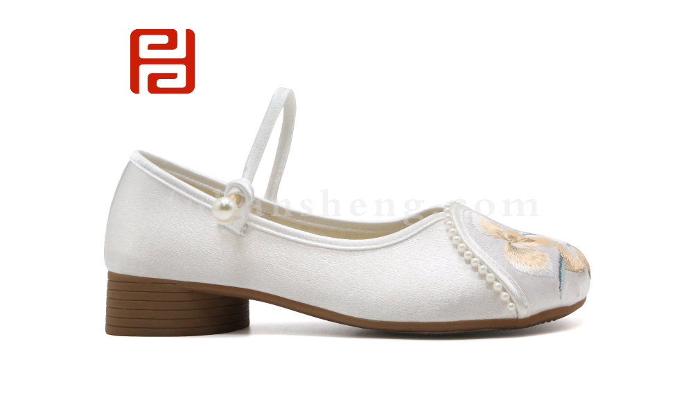 福连升夏季女鞋中国风传统民族风汉唐风韵舞蹈鞋鞋