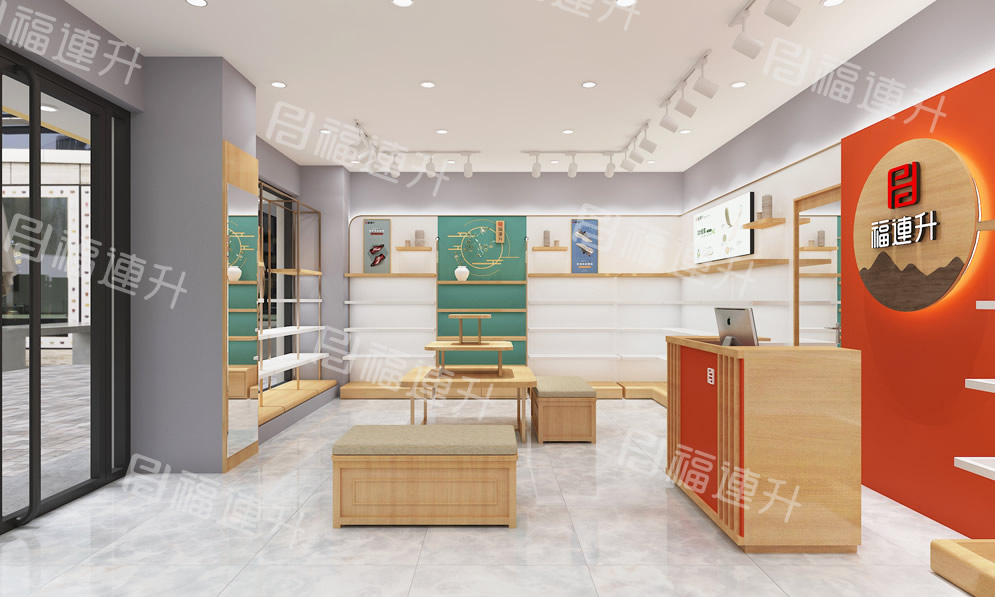 福连升休闲鞋专卖店效果图5