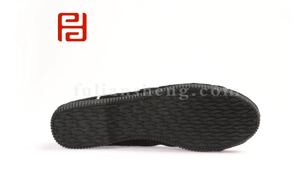 福连升女士花朵刺绣复古中国风浅口单鞋老北京布鞋图片