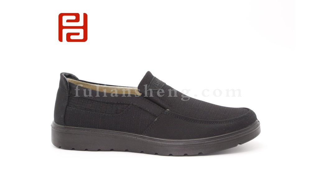 中老年加大码男鞋低帮单鞋老北京布鞋爸爸棉麻舒适透气鞋图片