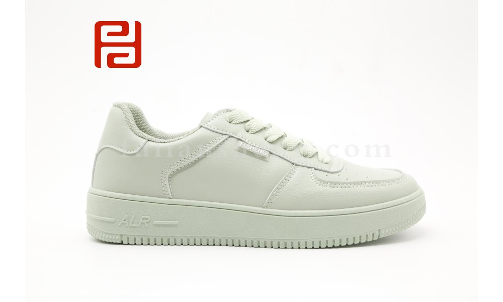 经典小白鞋板鞋白桔绿色男鞋休闲鞋滑板鞋棉麻舒适图片