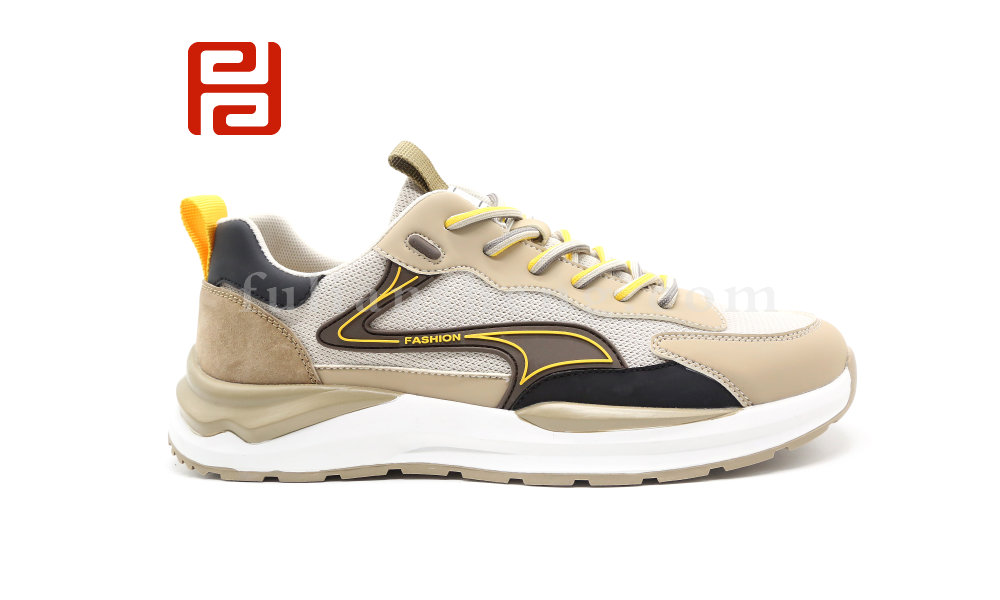 福连升夏季时尚休闲阿甘鞋男鞋网孔透气鞋子