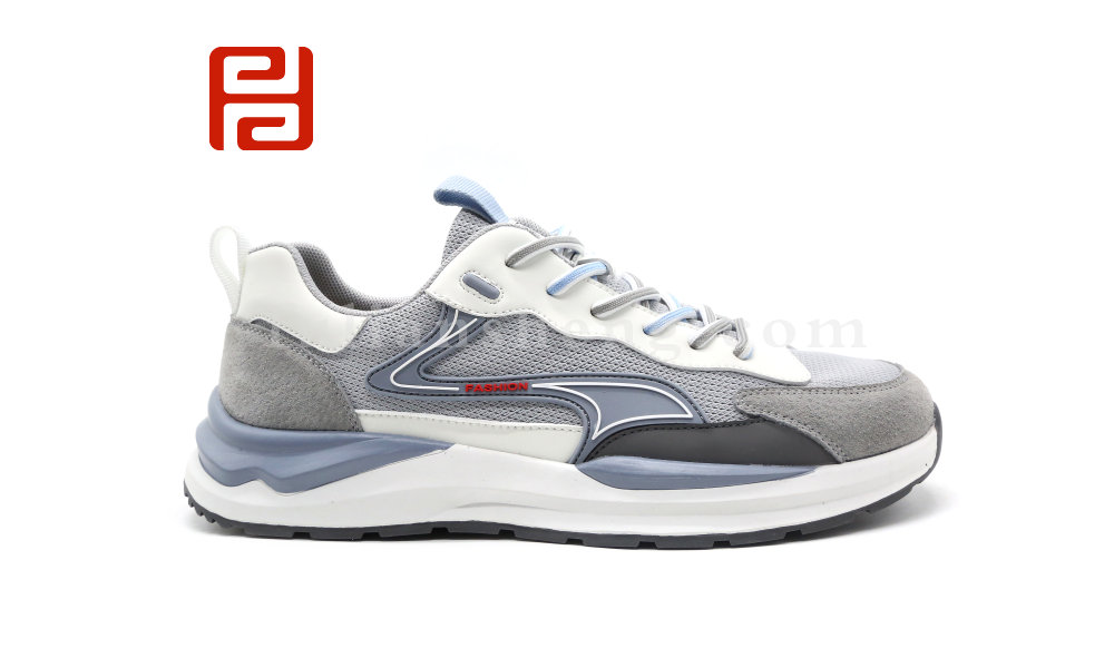 福连升夏季时尚休闲阿甘鞋男鞋网孔透气鞋子