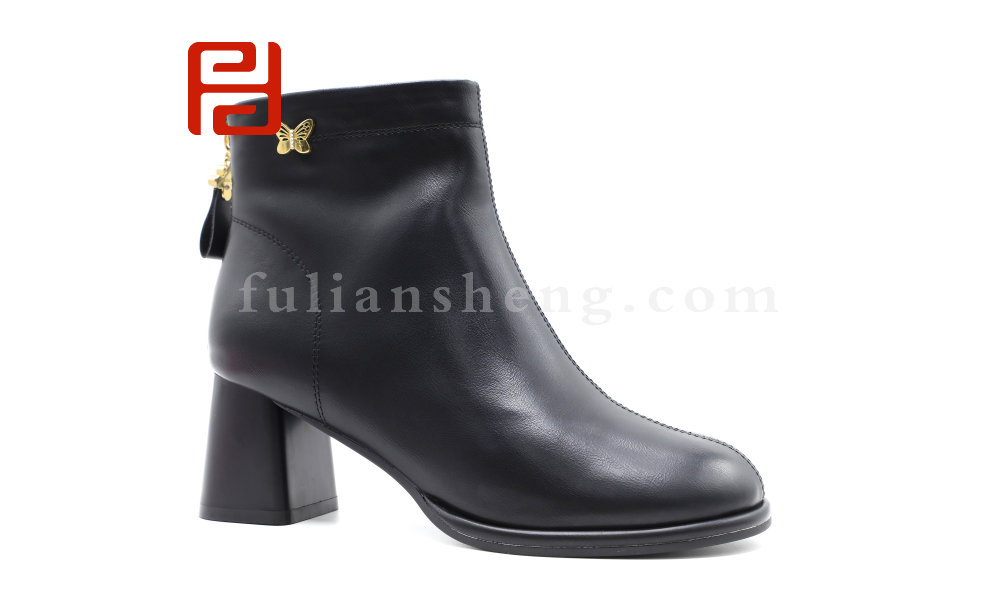 福连升冬季新款轻松工作女鞋魅力时装鞋