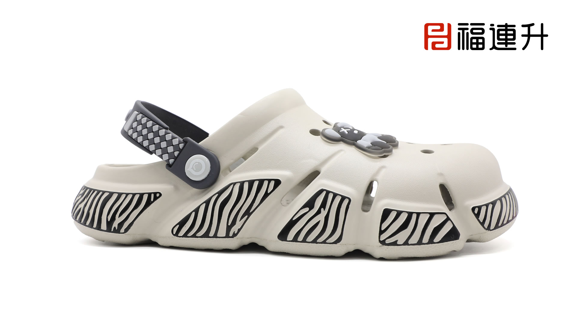 福连升夏季新款休闲男拖鞋
