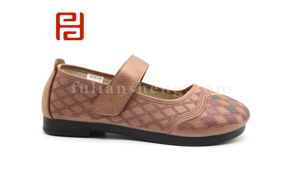 福连升老北京布鞋中老年妈妈鞋一字带低帮软底女鞋图片