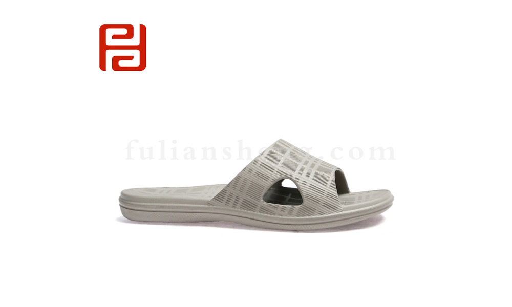 福连升男士拖鞋家居室内防滑软底居家凉拖(图3)