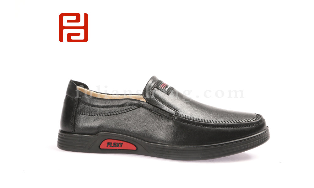 福连升春商务休闲轻便免洗休闲鞋老北京布鞋男士单鞋(图2)