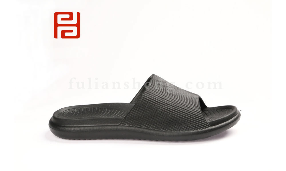 福连升家居系列男士拖鞋防滑洗澡家用室内厚底拖鞋(图1)