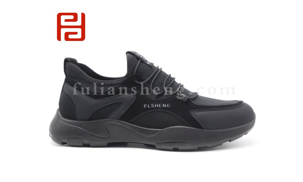 福连升春季男鞋拼色旅游鞋户外休闲运动徒步鞋