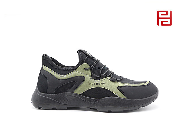 福连升春季男鞋拼色旅游鞋户外休闲运动徒步鞋